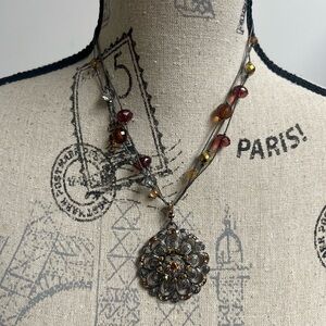Vintage Multi-Strand Necklace!